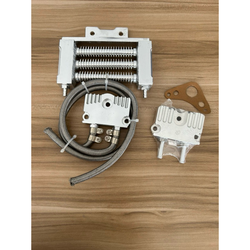 ออยคูลเลอร์ ระบายความร้อน honda wave110 อัพเกรดจากของเดิมติดรถ ยี่ห้อ R ...
