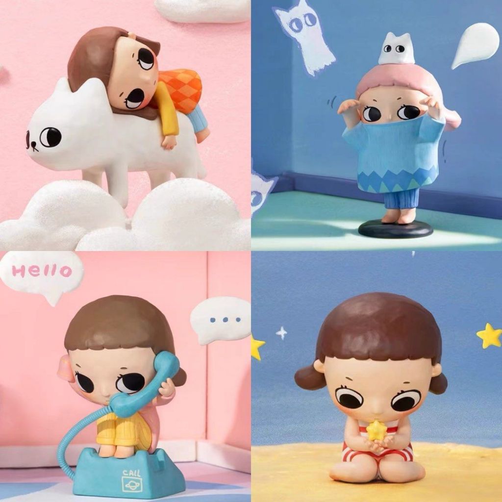 POP MART Nyota’s Fluffy Life Blind Box Series ของแท้แกะเช็คการ์ด ...