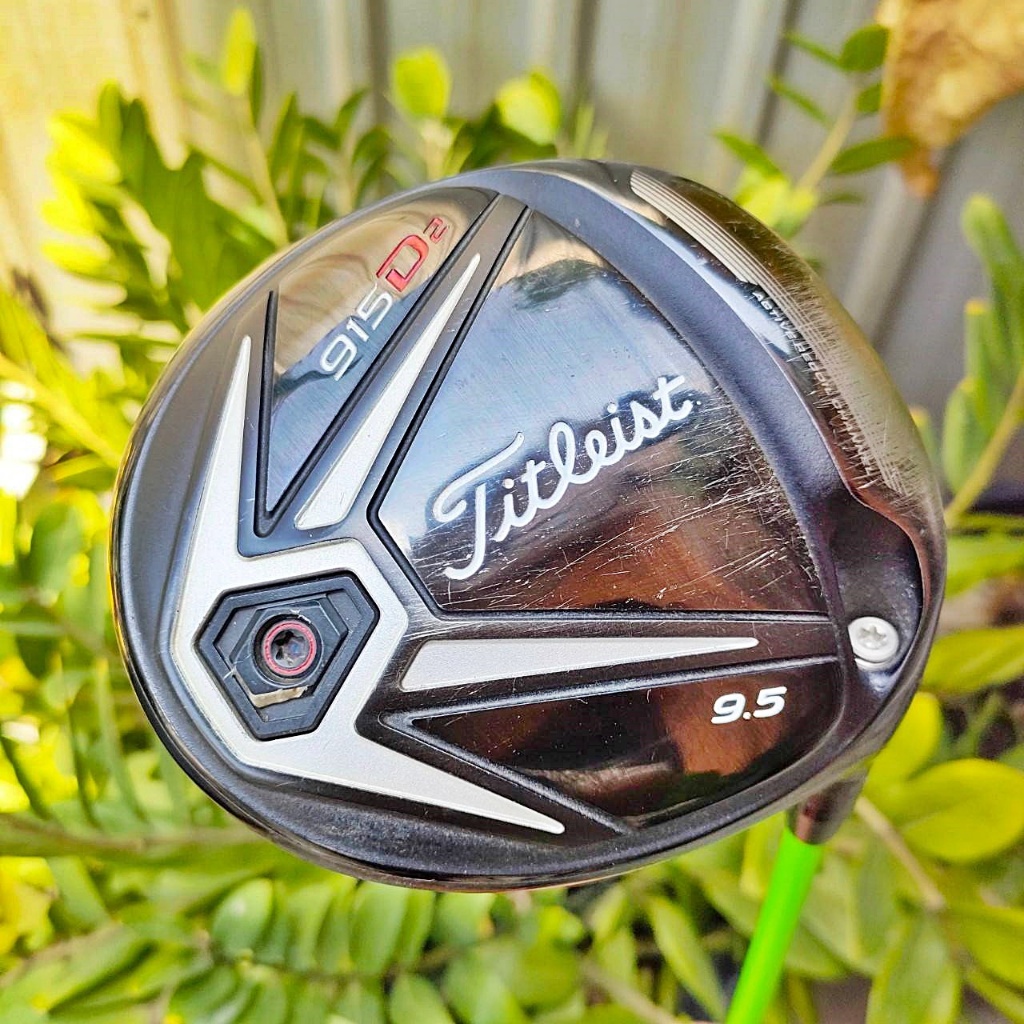 [ผ่อน] DRIVER TITLEIST 915D2 องศา 9.5 ก้าน ATTAS4U 7S ตีไกลแบบไม่มี ...