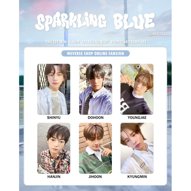 พร้อมส่ง [TWS] Photocard weverse fansign event | Shopee Thailand