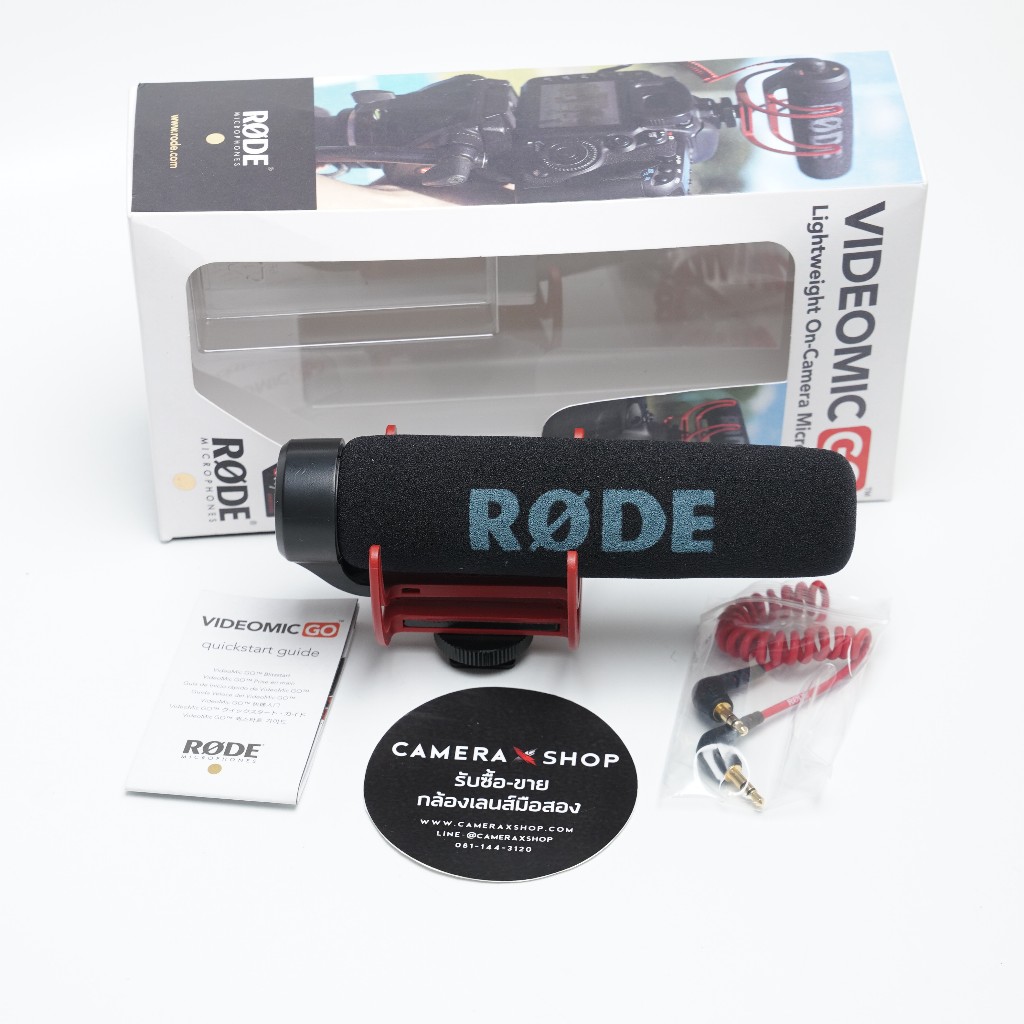 Rode VideoMic GO ครบกล่อง | Shopee Thailand