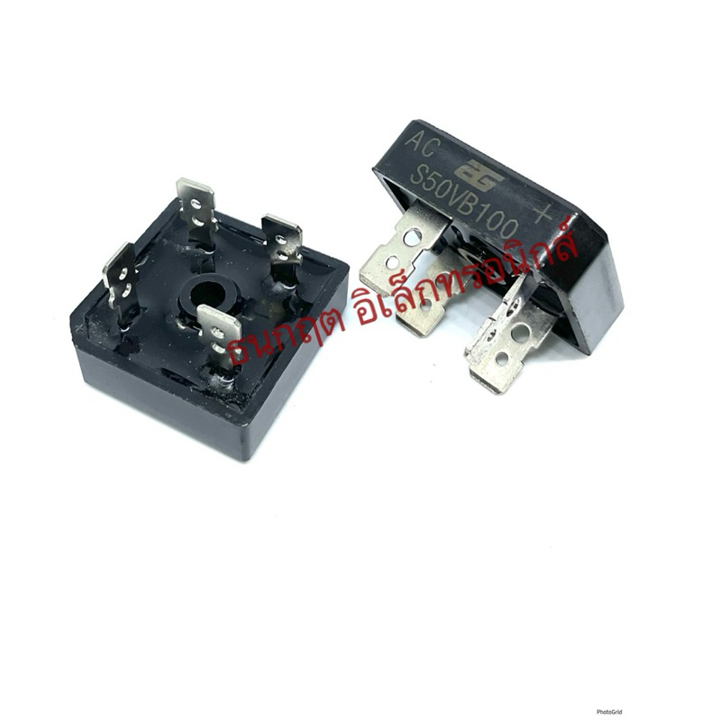 S25VB100 S35VB100 S50VB100 25A, 35A, 50A Bridge Rectifier ไดโอดบริดจ์ ...