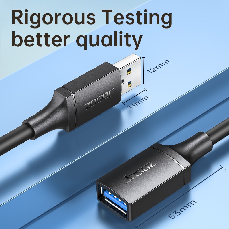 ⚡COD⚡Jasoz USB Extension Cable สายต่อ USB 3.0 สําหรับสายต่อคีย์บอร์ด ...