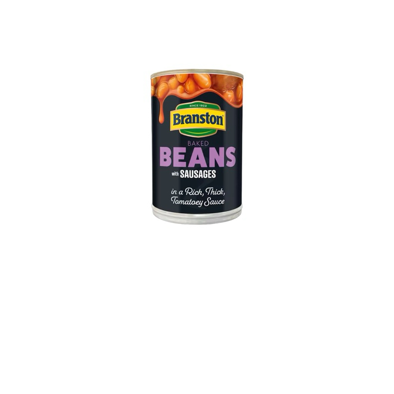 Branston Baked Beans in Tomato Sauce with Sausage 405g Shopee Thailand