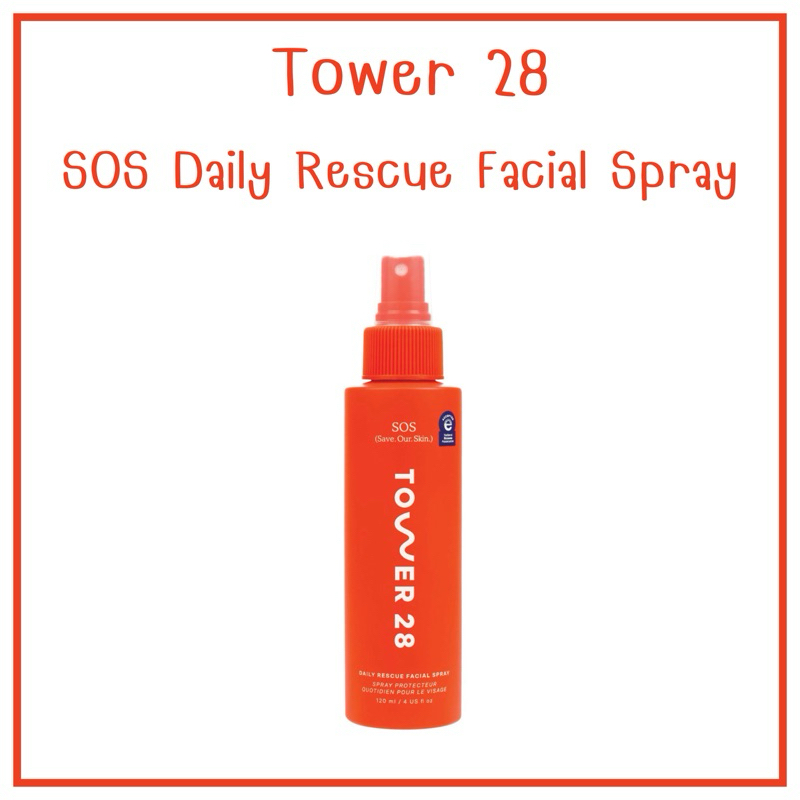 💥พร้อมส่ง💥 Tower 28 Sos Daily Rescue Facial Spray 120ml แท้100 Shopee Thailand 6461