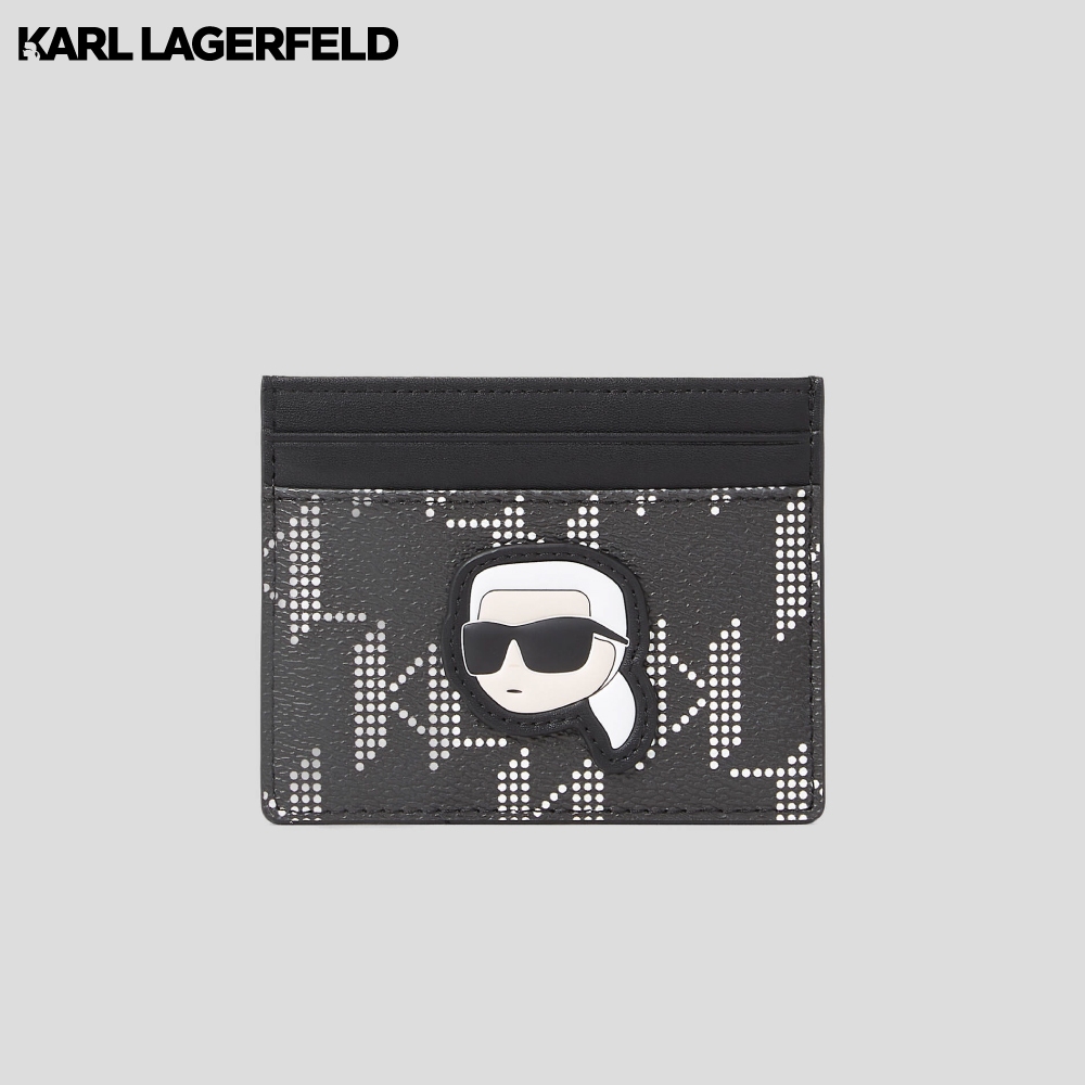 KARL LAGERFELD - K/IKONIK MONOGRAM KARL CARDHOLDER | Shopee Thailand