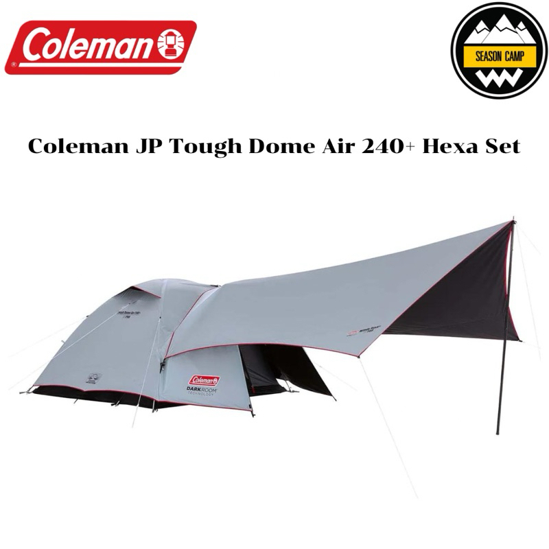 Coleman JP Tough Dome Air 240+ Hexa Set 39088 | Shopee Thailand