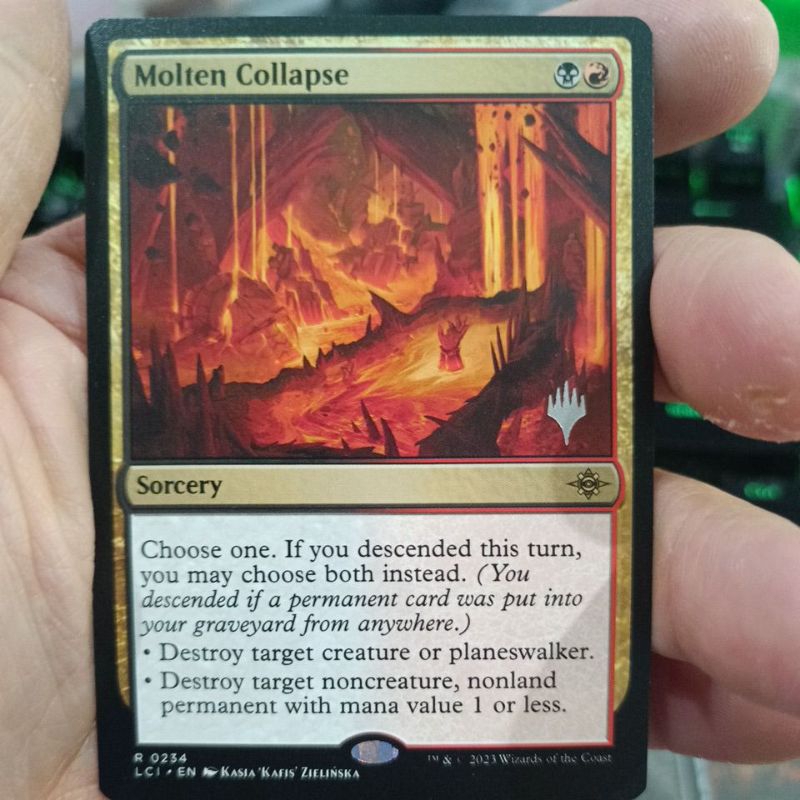 Molten Collapse MTG Single Card | Shopee Thailand