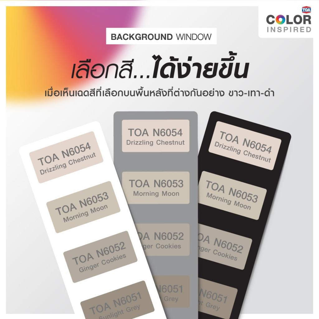 รุ่นใหม่ TOA Color World Fandeck ทีโอเอ แฟนเดค ชุดพัดสี แคตตาล็อก ...