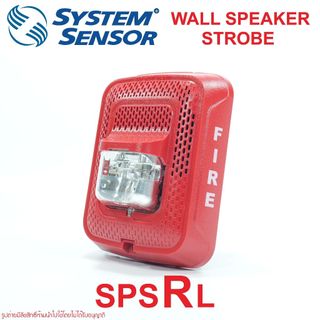 SYSTEM SENSOR SPSRL SYSTEM SENSOR WALL SPEAKER STROBE SPSRL STROBE ...