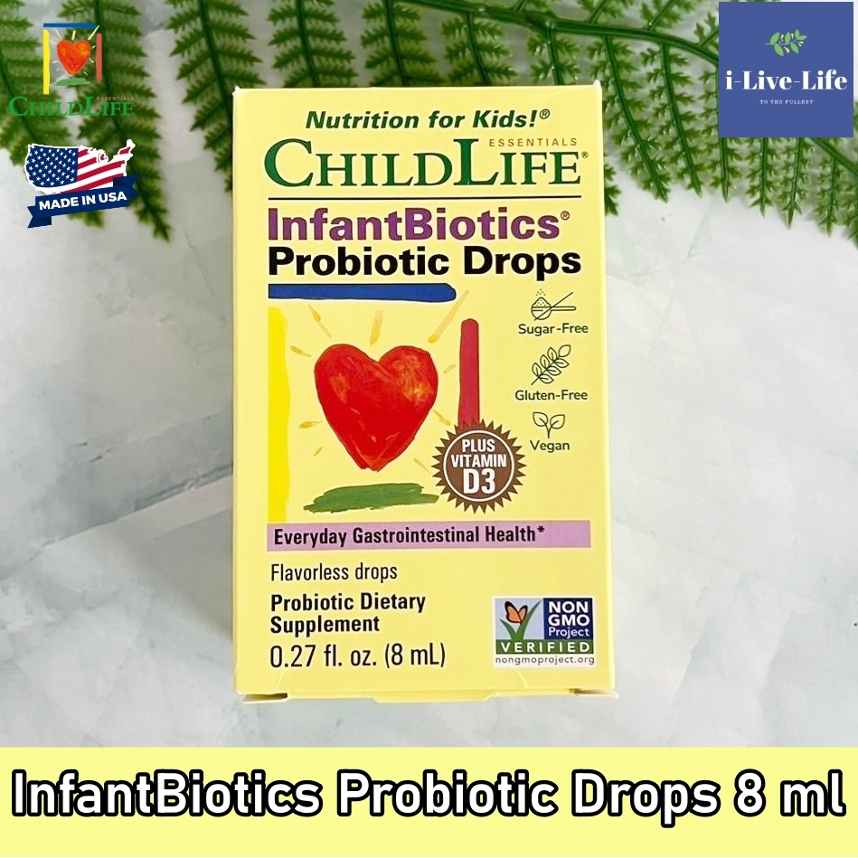 ChildLife Essentials - InfantBiotics Probiotic Drops 8 ml โปรไบโอติก ...