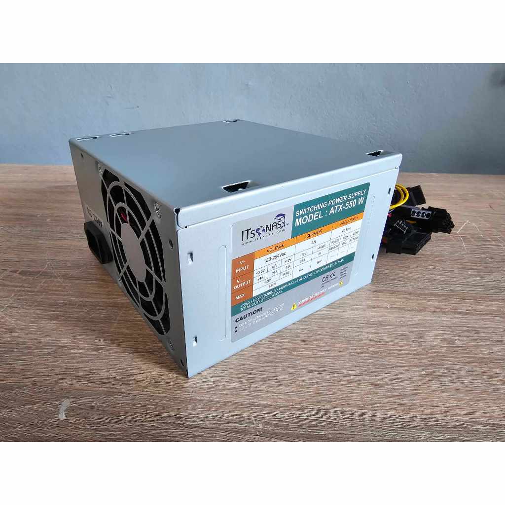 POWER SUPPLY Gview 600W 12CM สินค้ามือ2 สภาพสวย ใช้งานได้ปกติ