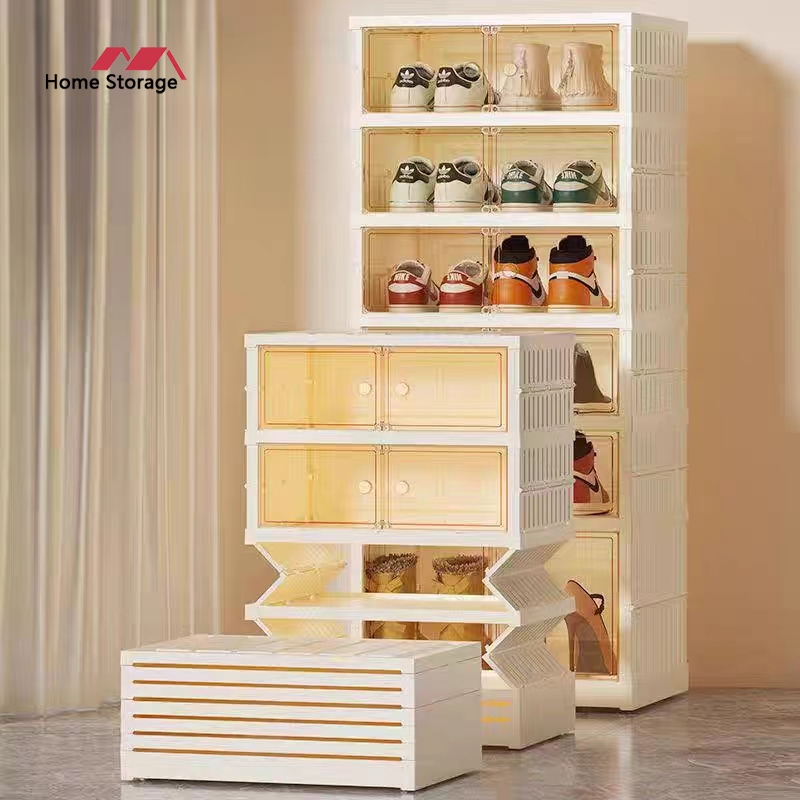 Plastic shoe storage best sale