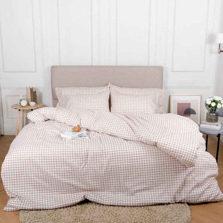 Darling Mattress ชุดผ้าปูและผ้านวม รุ่นนาโนเทค ลายมินิมอล 4 ลาย
