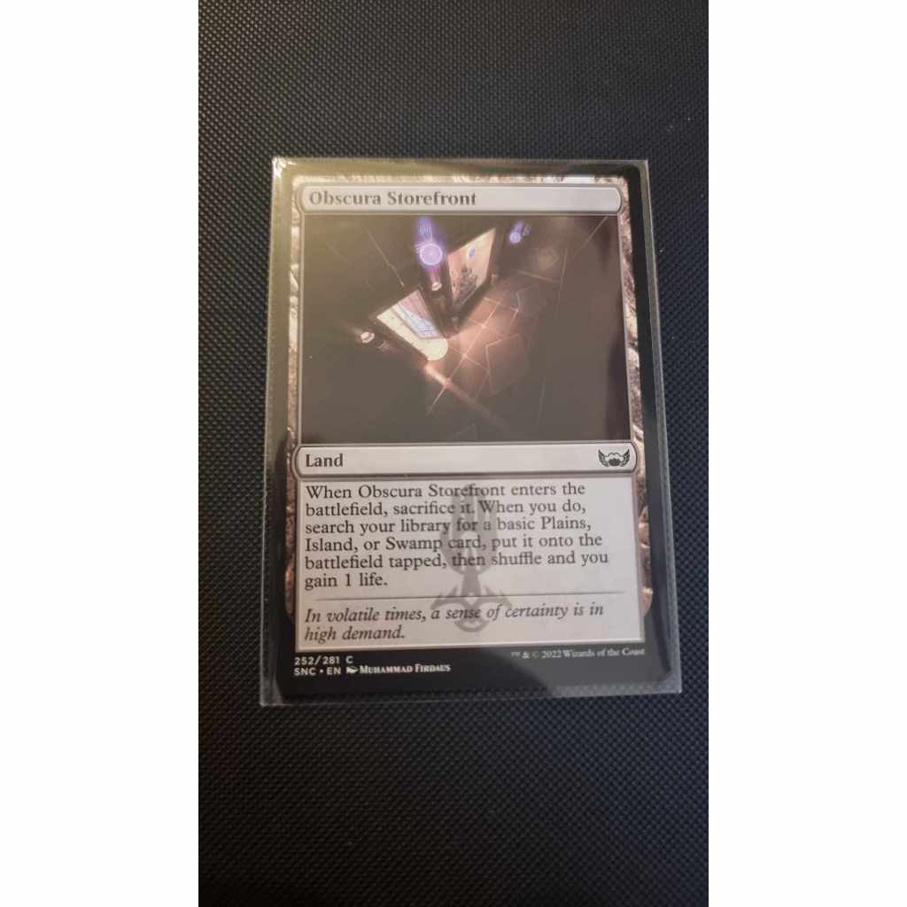 Evoke land Maestros Theater, Cabaretti Courtyard, Obscura Storefront