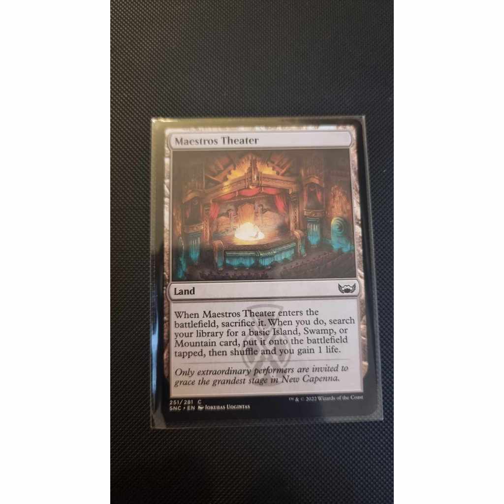 Evoke land Maestros Theater, Cabaretti Courtyard, Obscura Storefront