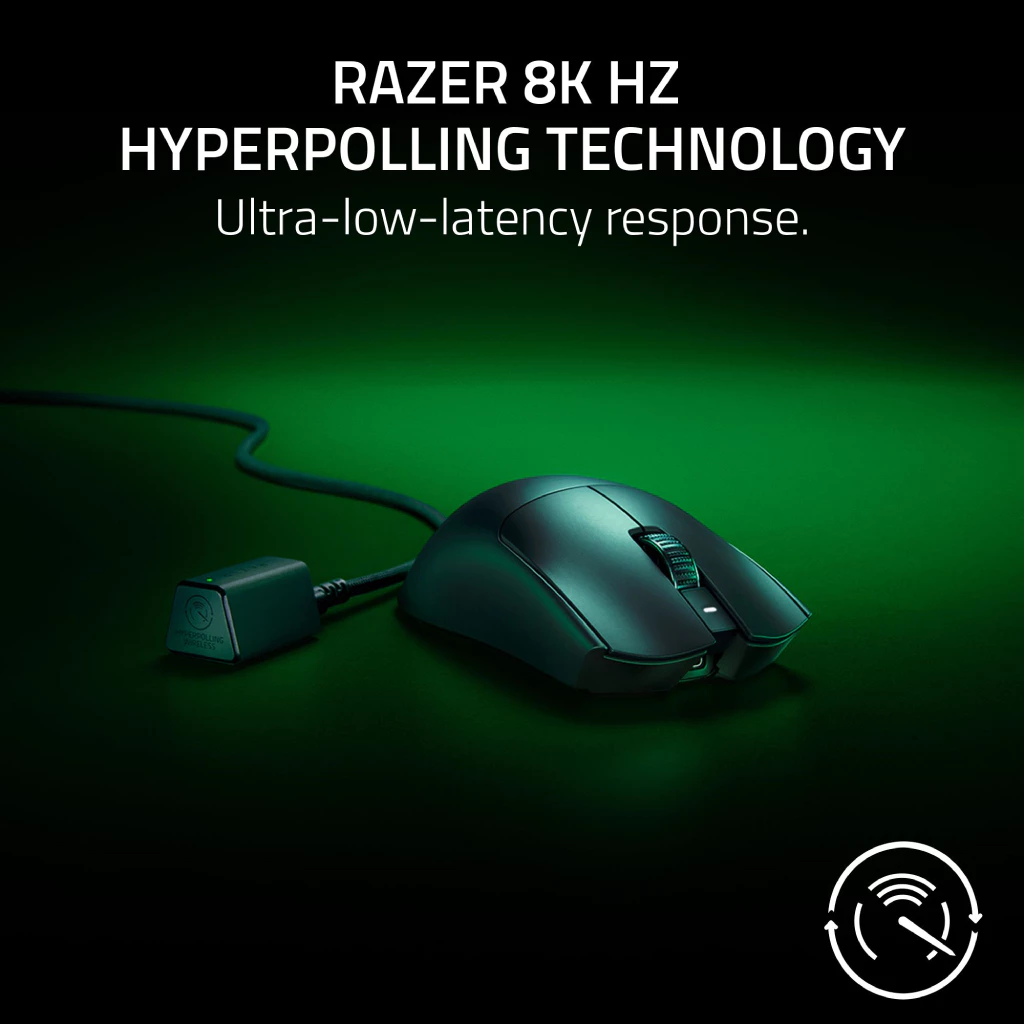 Razer Viper V3 Pro - เมาส์เกมมิ่งไร้สาย น้ำหนักเบาพิเศษ