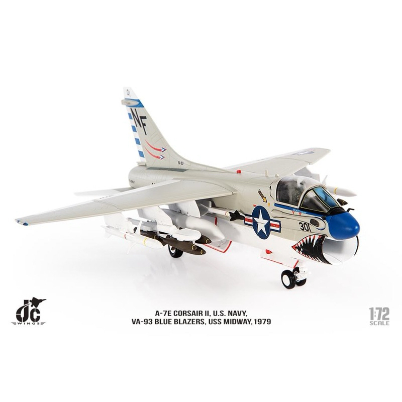 Century Wings 1:72 A-7E Corsair II U.S.Navy VA-12 Flying Ubangis AG406 1979