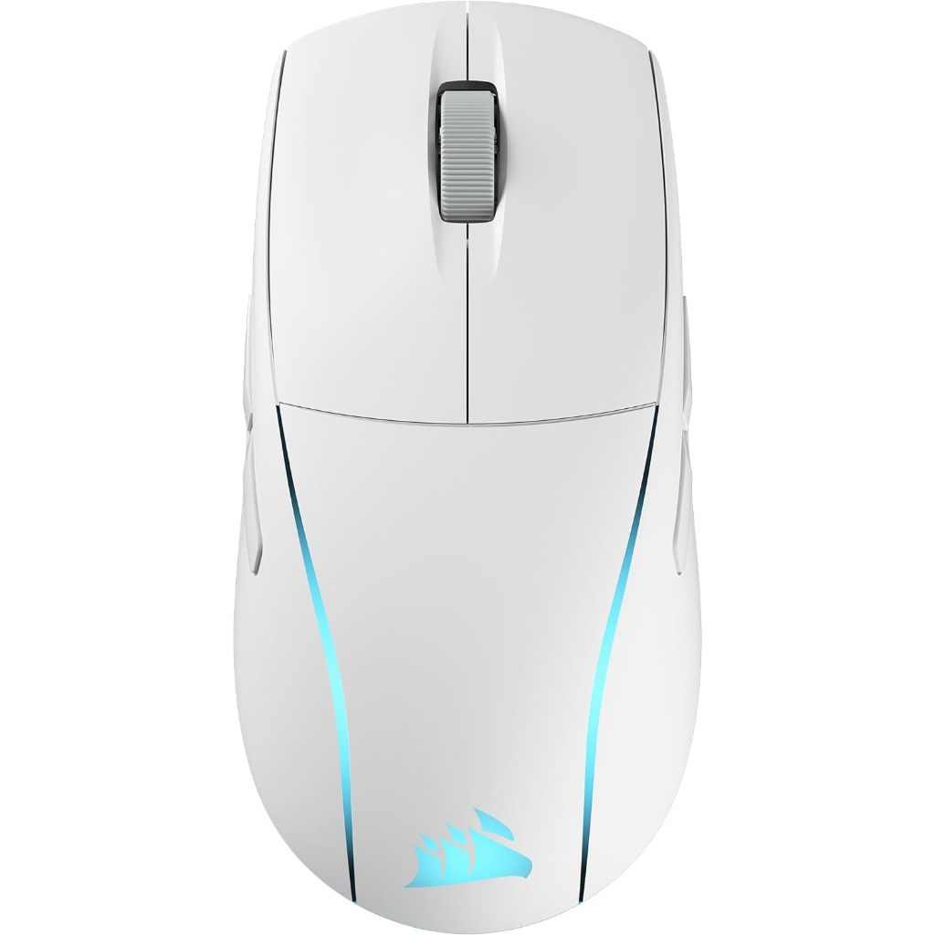 CORSAIR M75 WIRELESS Lightweight RGB Gaming Mouse, White (AP) (CH ...