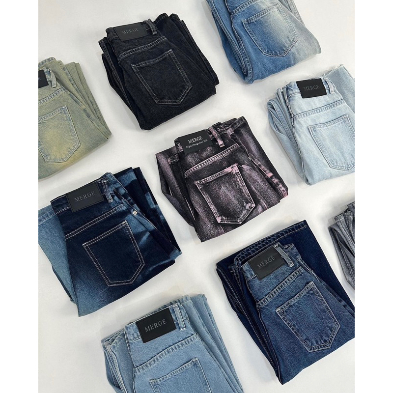 ส่งต่อ signature jeans 01 จากร้าน merge | Shopee Thailand