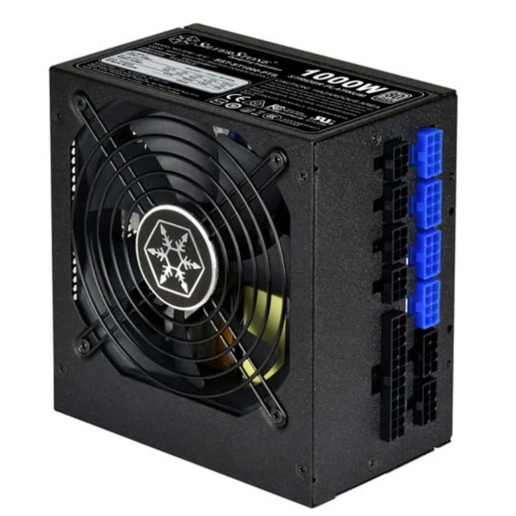 POWER SUPPLY (อุปกรณ์จ่ายไฟ) SILVERSTONE STRIDER - 1000W 80 PLUS ...