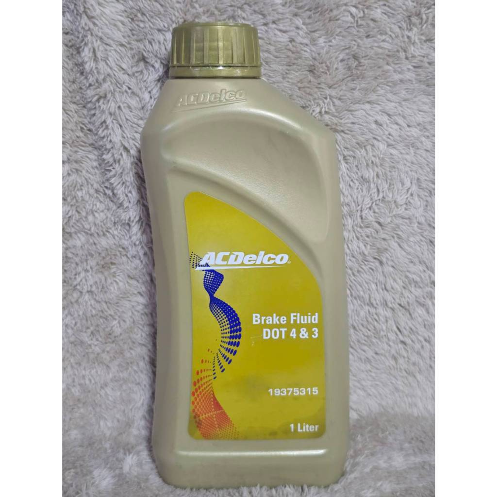 น้ำมันเบรค ACDelco Brake Fluid DOT 4&3 ขนาด 1ลิตร Shopee Thailand