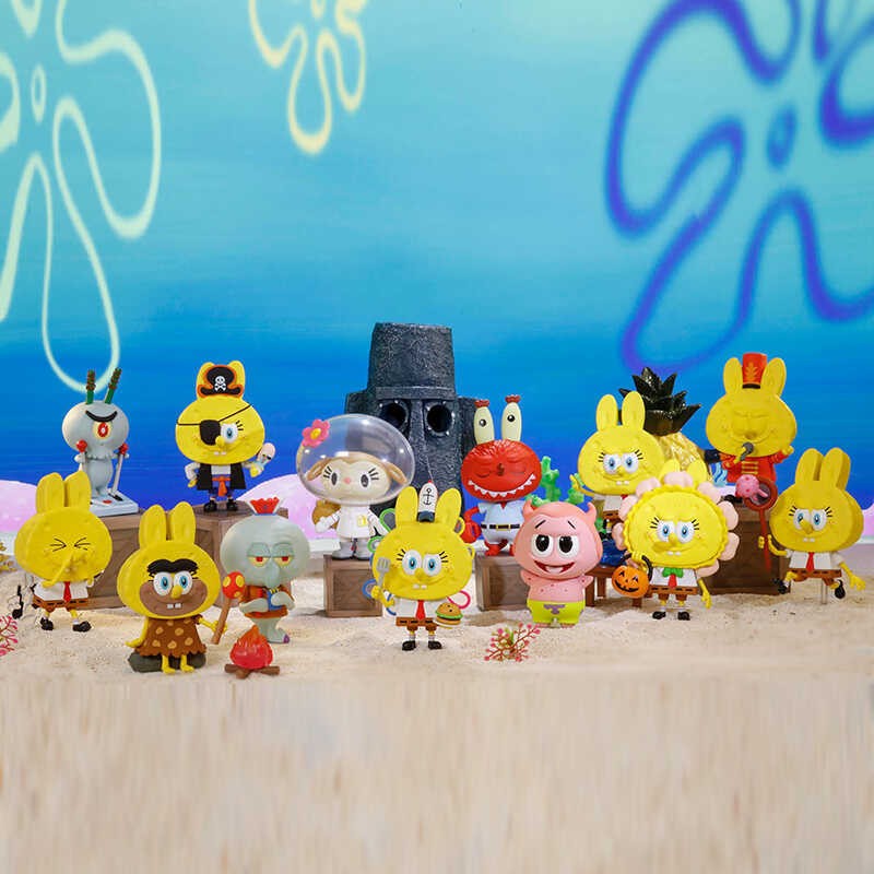 จุ่มโมเดล : POPMART LABUBU The Monsters x Spongebob Series | Shopee ...