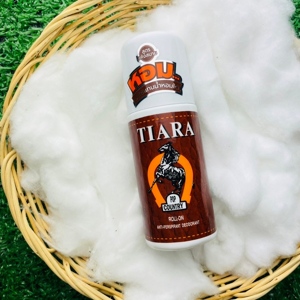 🐎โรลออนม้า TIARA Roll-on โรลออน สูตรแห้งสบาย เทียร่า ป็อป คันทรี่ 🐎 ...
