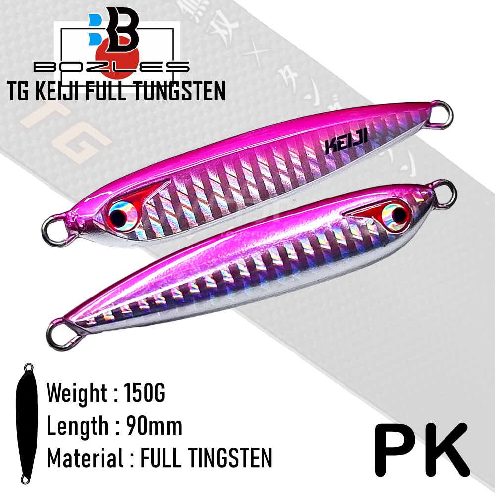 BOZLES TG KEIJI 40-60-80-100-120-150g SLJ *** เหยื่อจิ๊กทังสเตน
