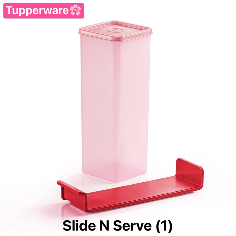 ภาชนะบรรจุอาหาร Tupperware รุ่น Slide N Serve | Shopee Thailand