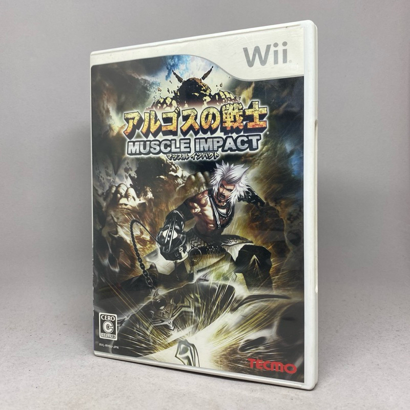 Argos no Senshi Muscle Impact Nintendo Wii Original Japan ภาษา