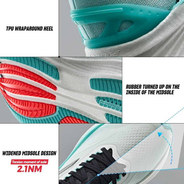 ANTA A Tron 5 Women Running Shoes Nitroedge รองเท้าวิ่งผู้หญิง 1224A5582 Official Store — รองเท้ากีฬา แบรนด์ Anta ของแท้ 100% เช็คราคาจาก Shopee Lazada thumbnail 5