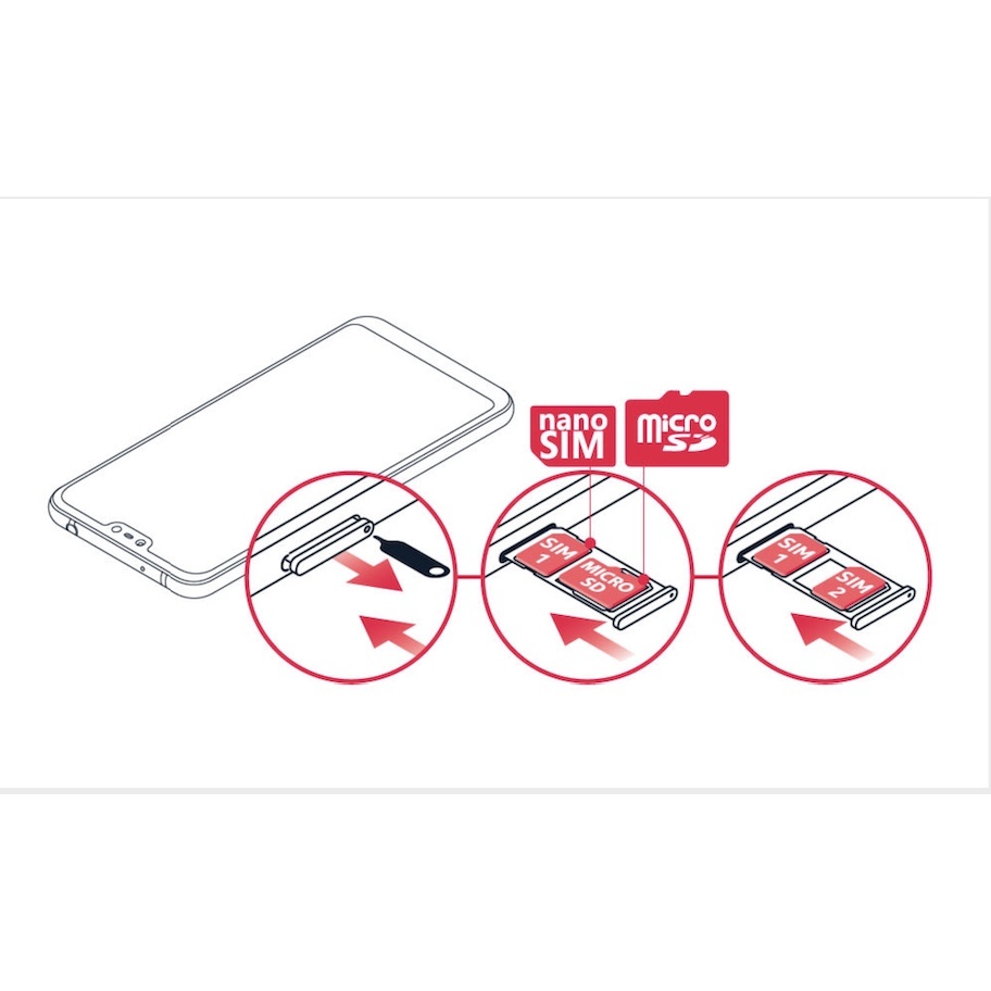 ถาดซิม Infinix Smart 5 | X657 X657C อะไหล่ถาดซิม ถาดใส่ซิม Sim Tray ...
