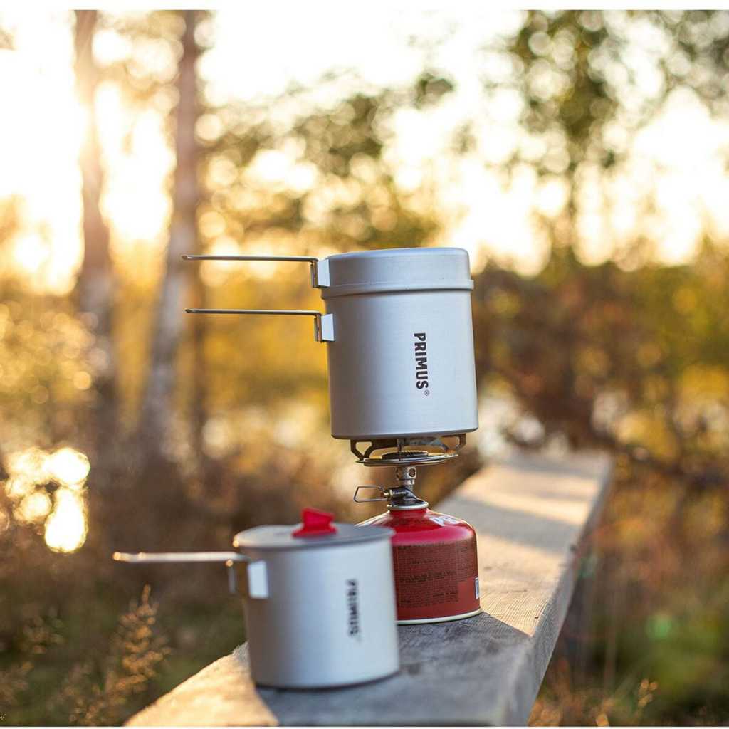 Pentolino Primus Essential Trek 1L Con Rivestimento Ceramico Per Escursionismo E Camping