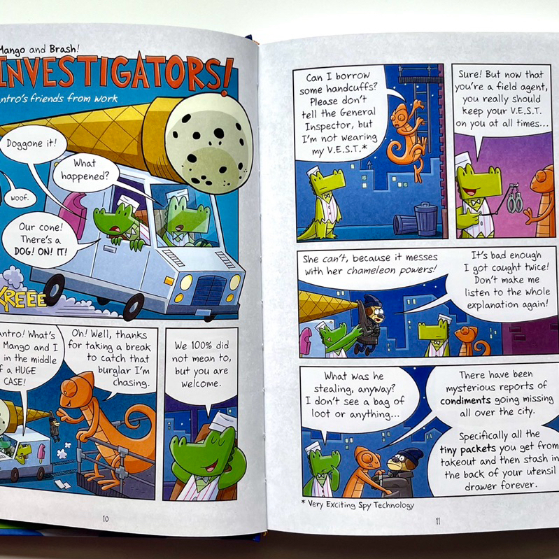 InvestiGators Agent of S.U.I.T Wild Ghost Chase ,Comic Books พร้อม