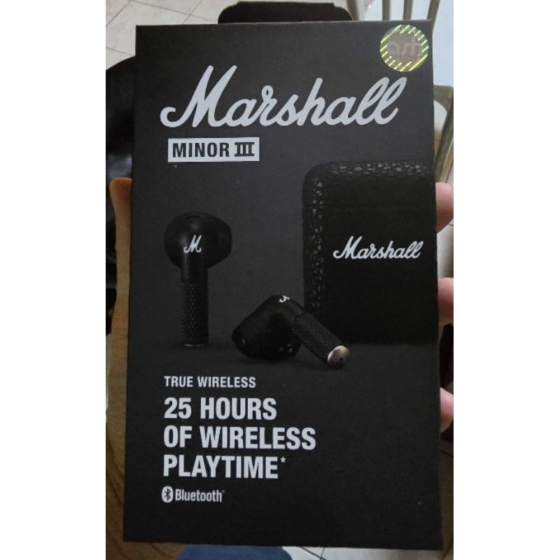 หูฟัง Marshall minor 3 black | Shopee Thailand