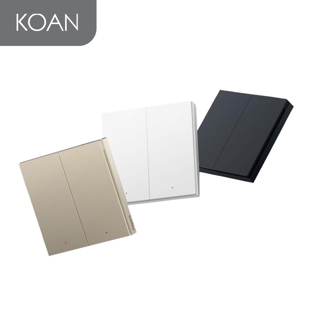 Aqara Smart Wall Switch H1 EU [With Neutral] สวิตช์อัจฉริยะ Shopee Thailand