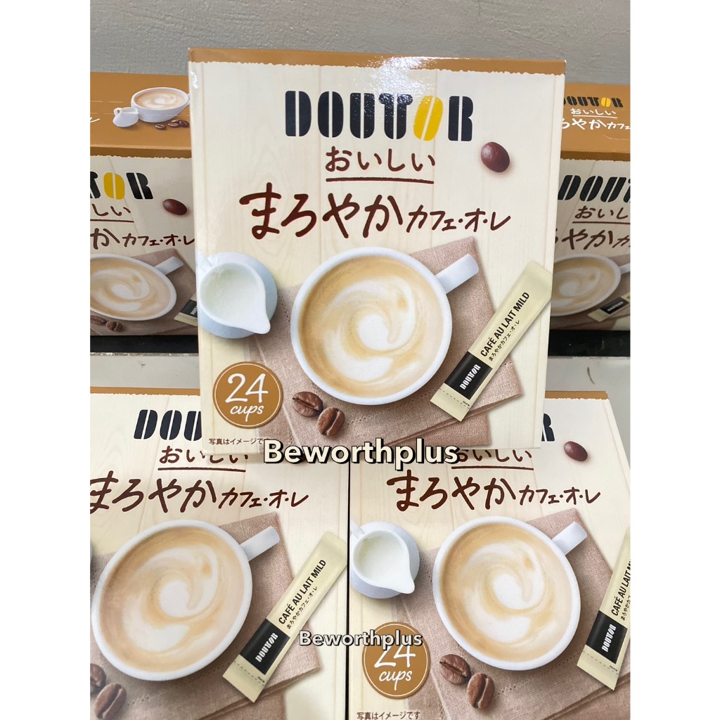 [พร้อมส่ง] Doutou Mellow Cafe au lait 13g x 24P กาแฟกึ่งสำเร็จรูปรสกลม ...