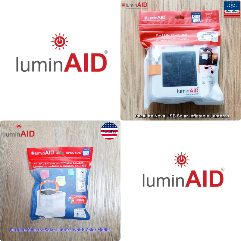 LuminAID® PackLite Solar Inflatable Lanterns โคมไฟพลังงานแสงอาทิตย์ โซ ...