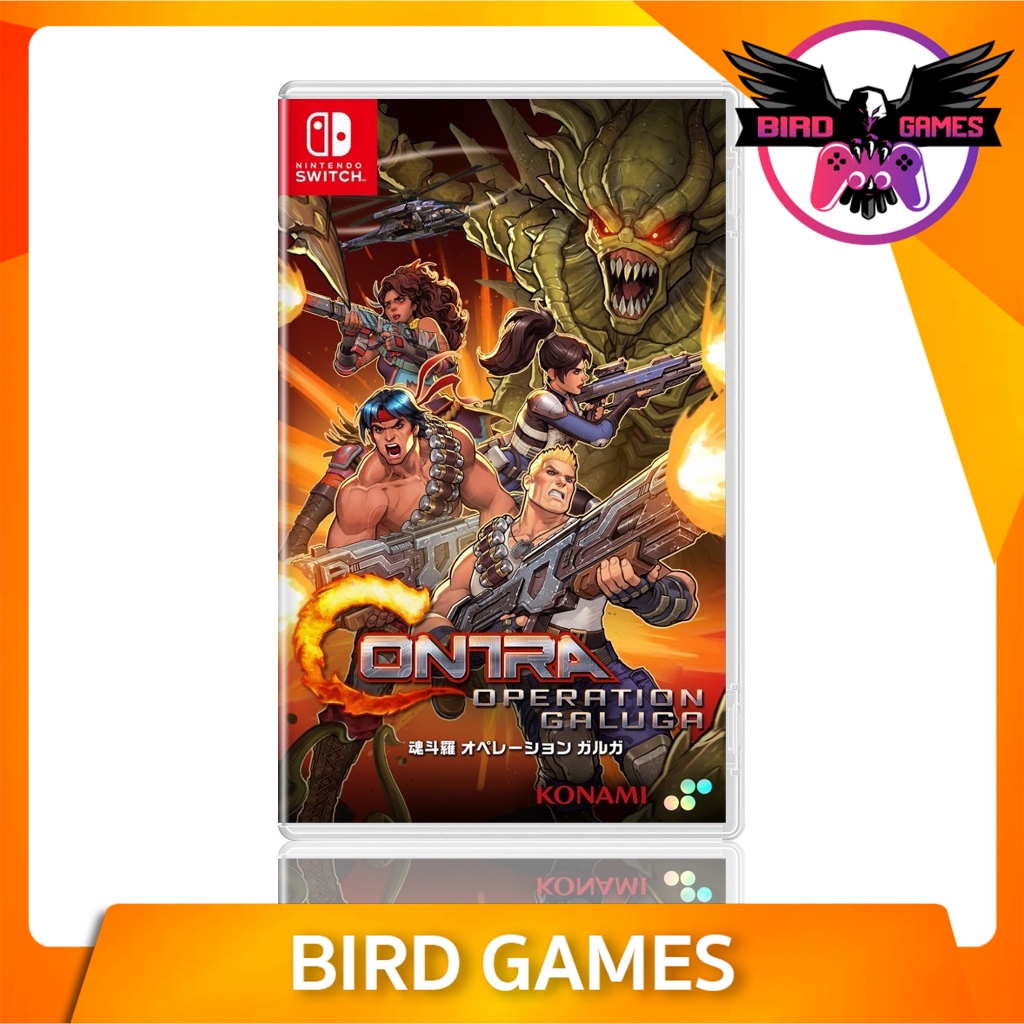 Nintendo Switch : Contra Operation Galuga [แผ่นแท้][มือ1][Contra ...