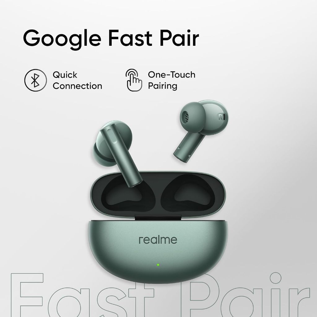 Realme Buds Air 6 In Ears IP55 Dust Water Resistant Bluetooth v5.3 Shopee Thailand