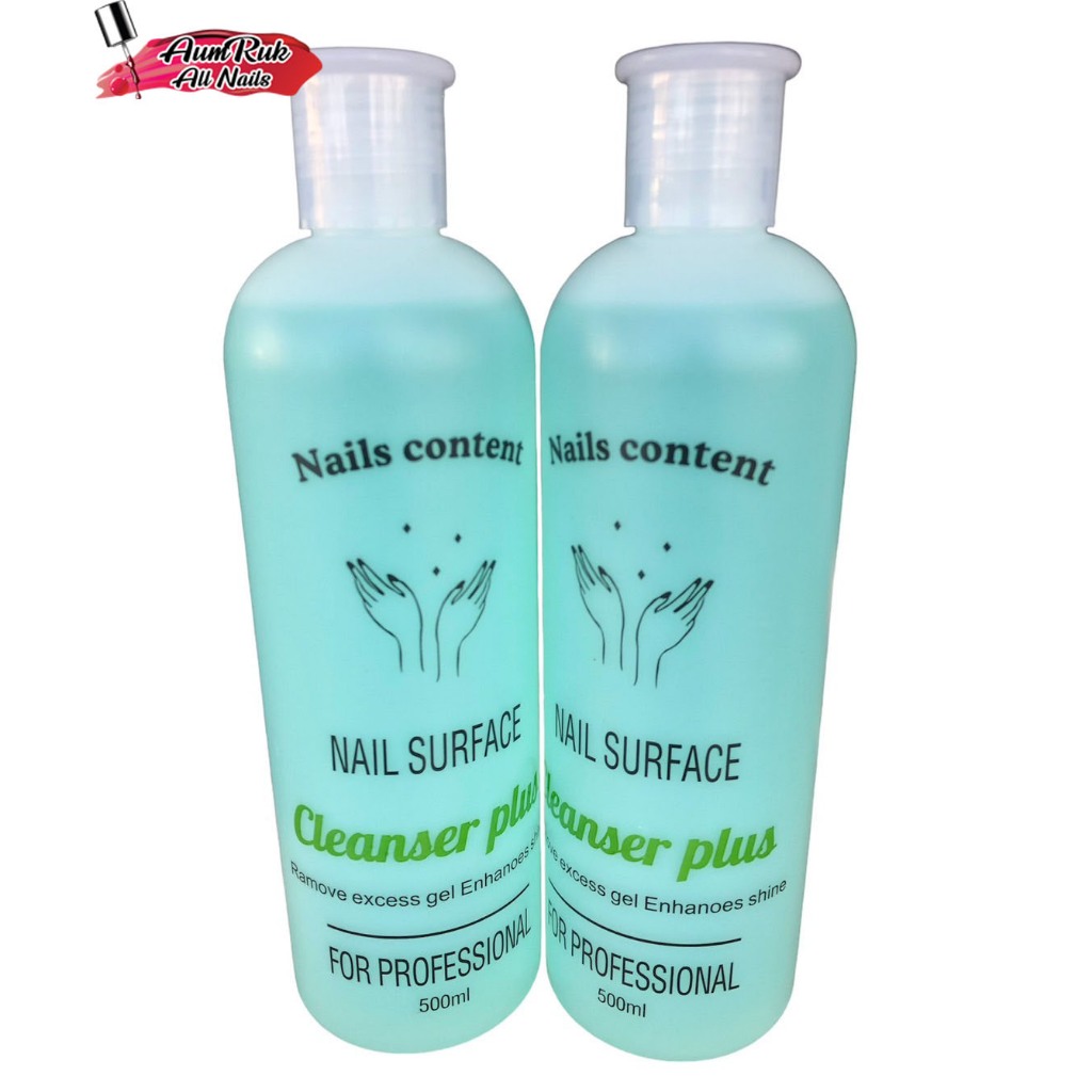 น้ำยา Cleanser Plus เช็ดหน้าเล็บเจล ทำความสะอาดเล็บ 1ขวด | Shopee Thailand