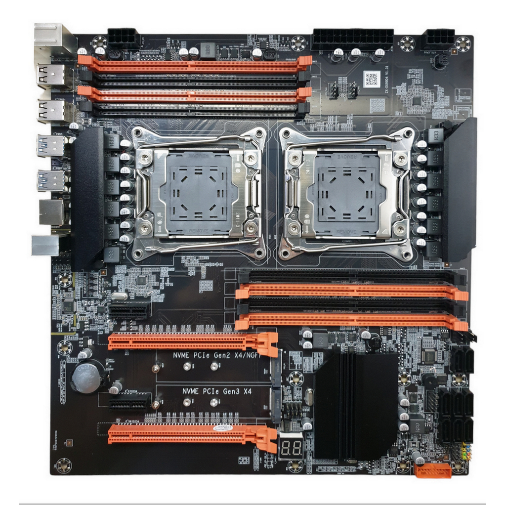 Atermiter X79 LGA2011に適合したデュアルCPUマザーボード4 * DDR3 REG