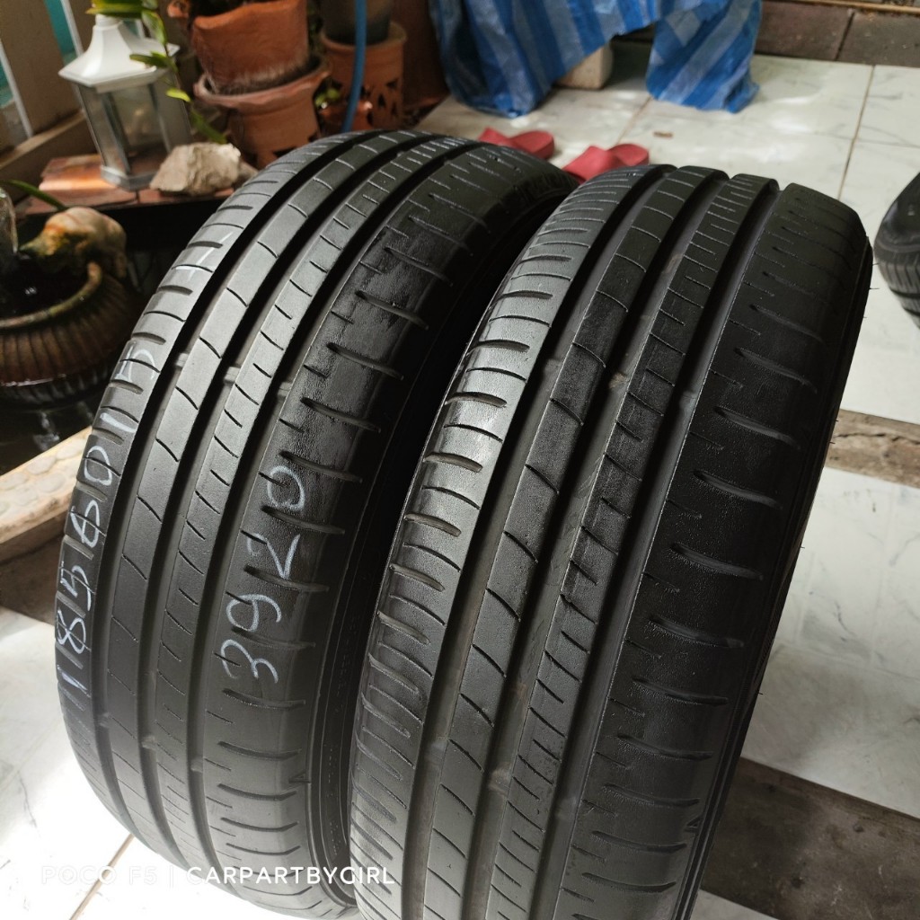 (ราคาต่อคู่) ยาง% Dunlop รุ่น SP Touring R1 185/60/15 ปี20 (3920 ...