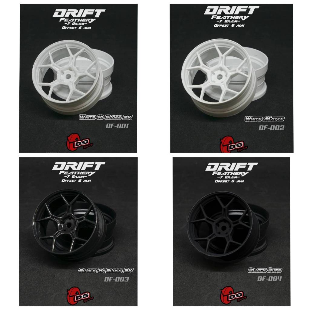 ล้อรถบังคับวิทยุ (2 วง) ลาย5Y-Spoke ออฟเซ็ต 6mm. , ออฟเซ็ต 8mm. ล้อ ...