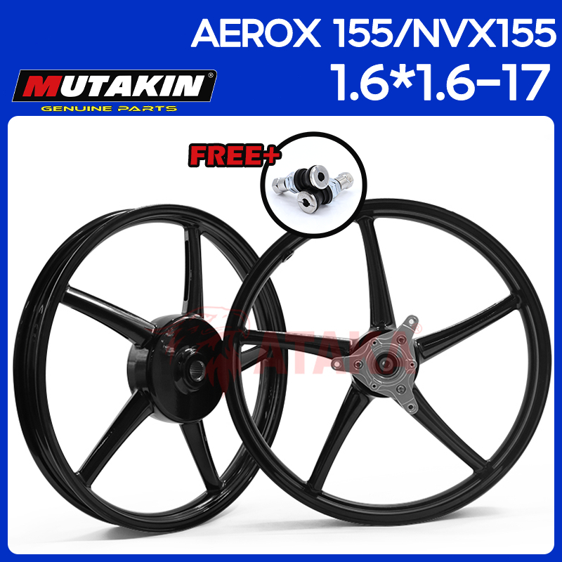 ATAKA rim 522 ขอบ17 ล้อแม็ก ยามาฮ่า ล้อรถจักรยานยนต์ YAMAHA AEROX 155 ...