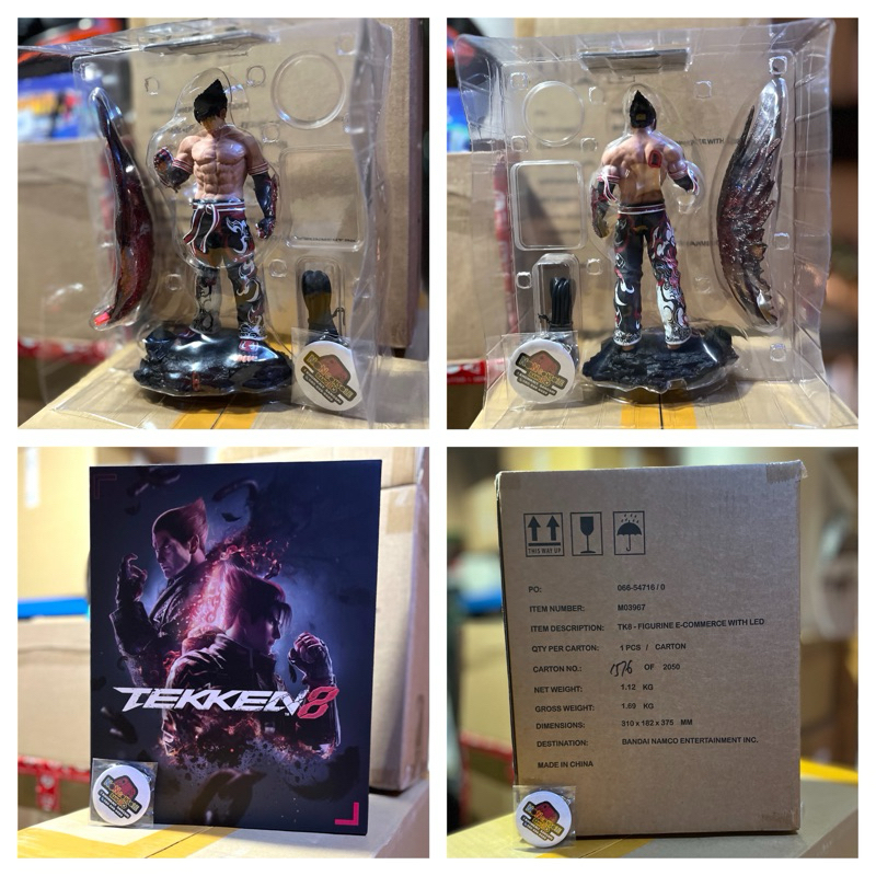 MAJ le 25/01 Figurines Tekken King, Kazuya et Heihachi | GameDimensions