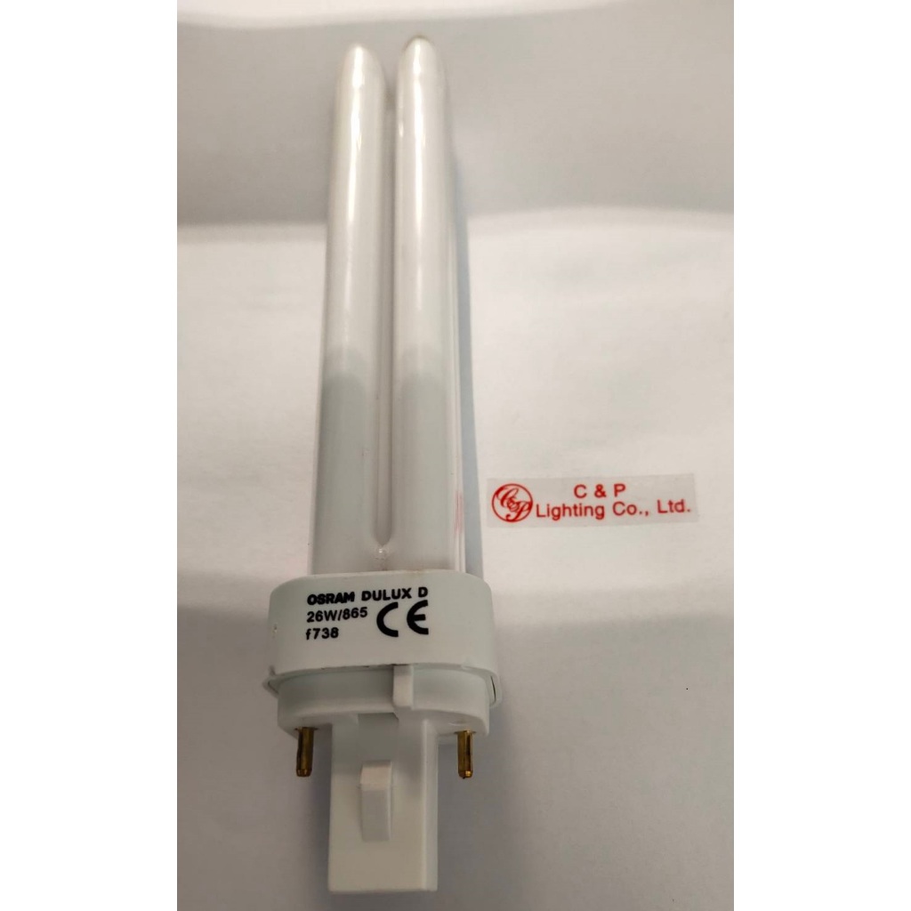 2x OSRAM DULUX D/E 26W/827 Warm 26W/840 White 26W/865 Daylight Lamp - Foto 11