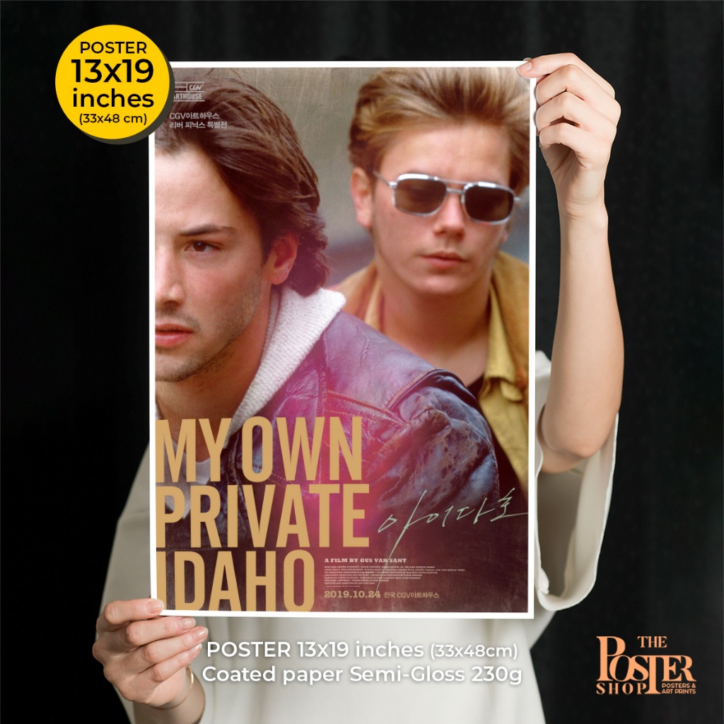 My Own Private Idaho POSTER - Film by Gus Van Sant - Keanu Reeves ...