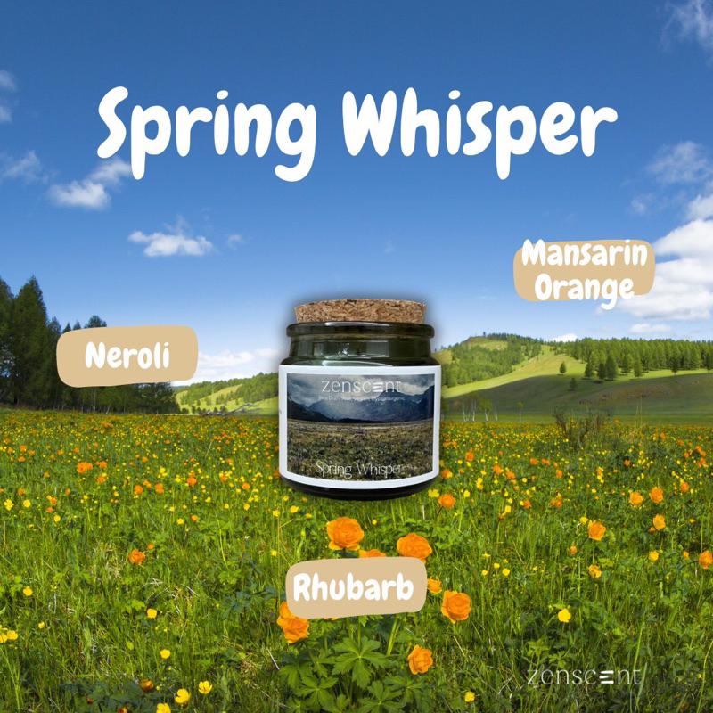 ZenScent เทียนหอม กลิ่น Spring Whisper | Shopee Thailand